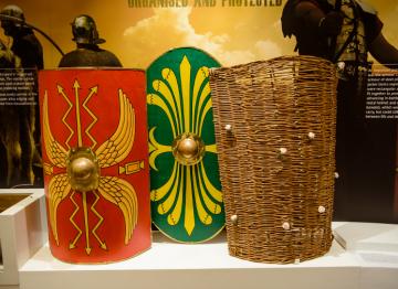 3 Roman shields