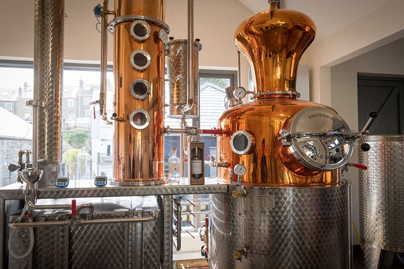 Sip G&T at the Salcombe Distilling Co