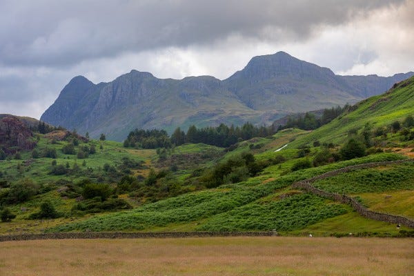 The Langdale Mountains