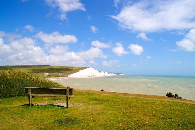 Seven sisters, an area of outstanding natural beauty