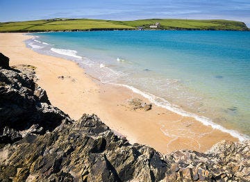 One of the many stunning beaches on the North Cornwall coast